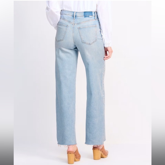 NWT Daze Denim Echo High Rise Wide Leg Jean in Blooming Vintage - Picture 2 of 9